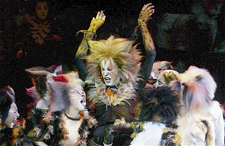 Cats production at the Singapore Arts Festival